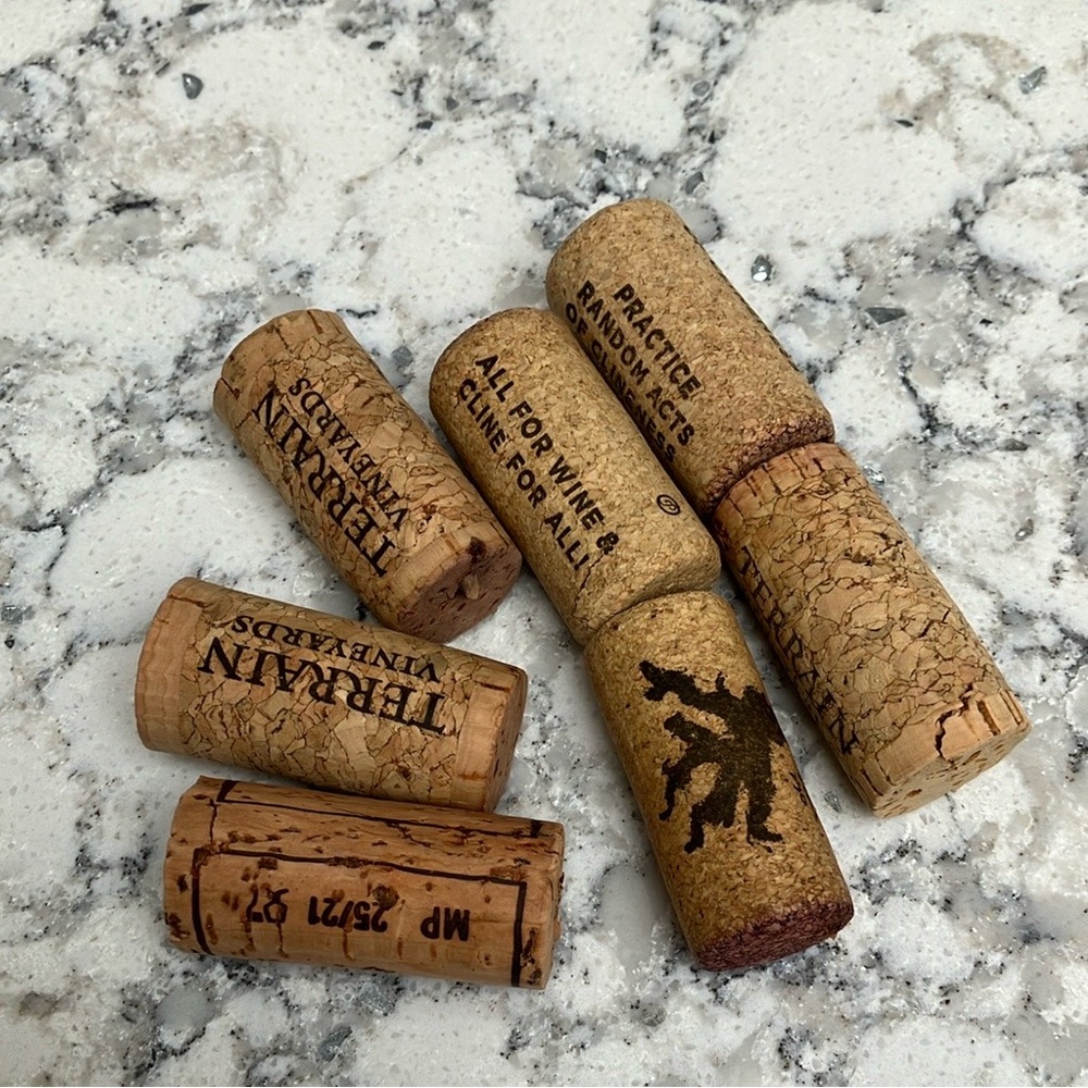 7 Assorted Wine Corks